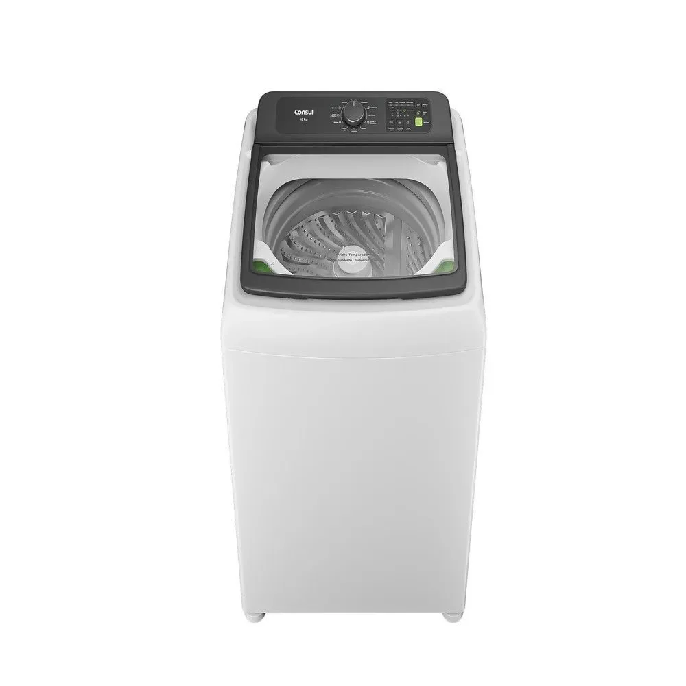 Lavadora de Roupas Consul CWN16ABBNA 16kg Automática Compacta Ciclos Versáteis Branco 220V