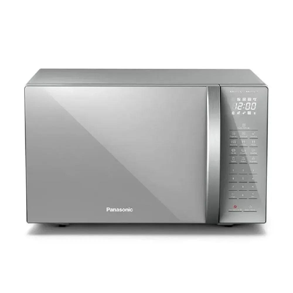 Micro-ondas de Bancada Panasonic NN-ST67LSRUN 34L com Grill Dupla Refeição Inox 110V