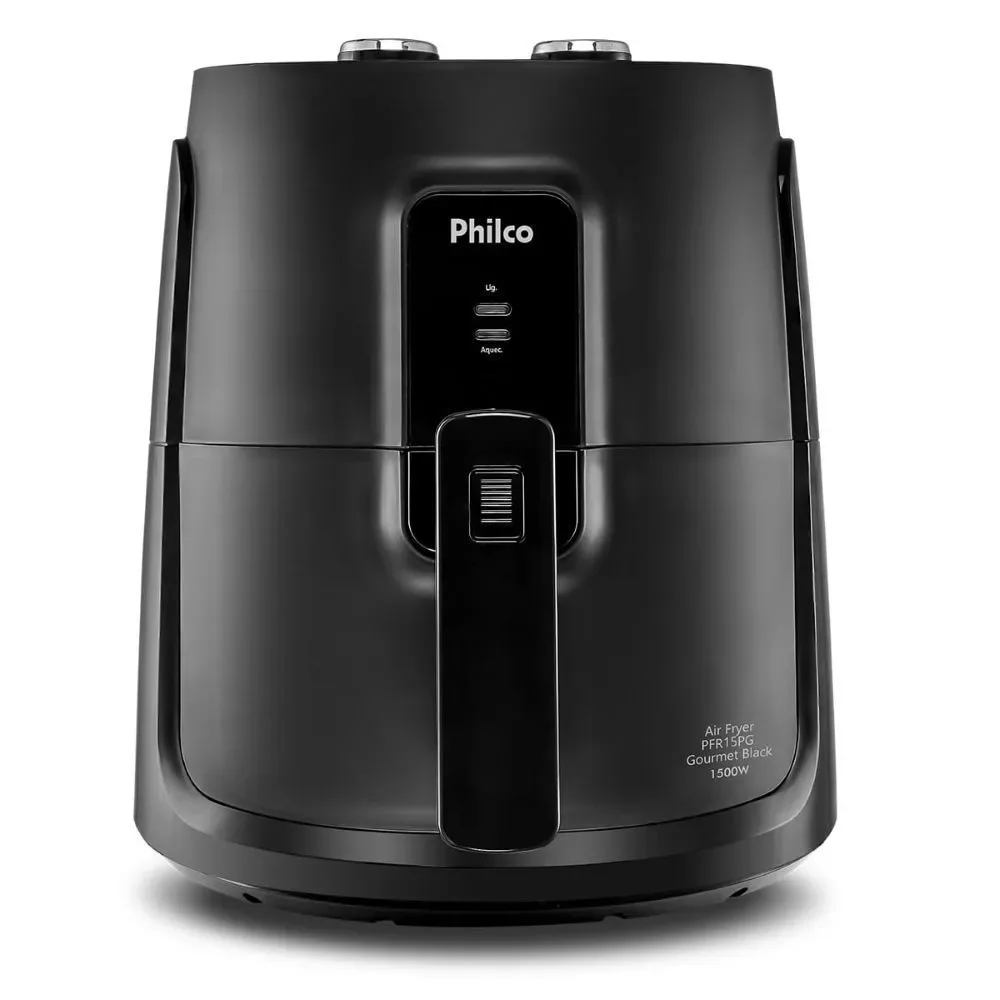 Air Fryer Fritadeira Pfr15pg Gourmet Black 1500W Philco 220V
