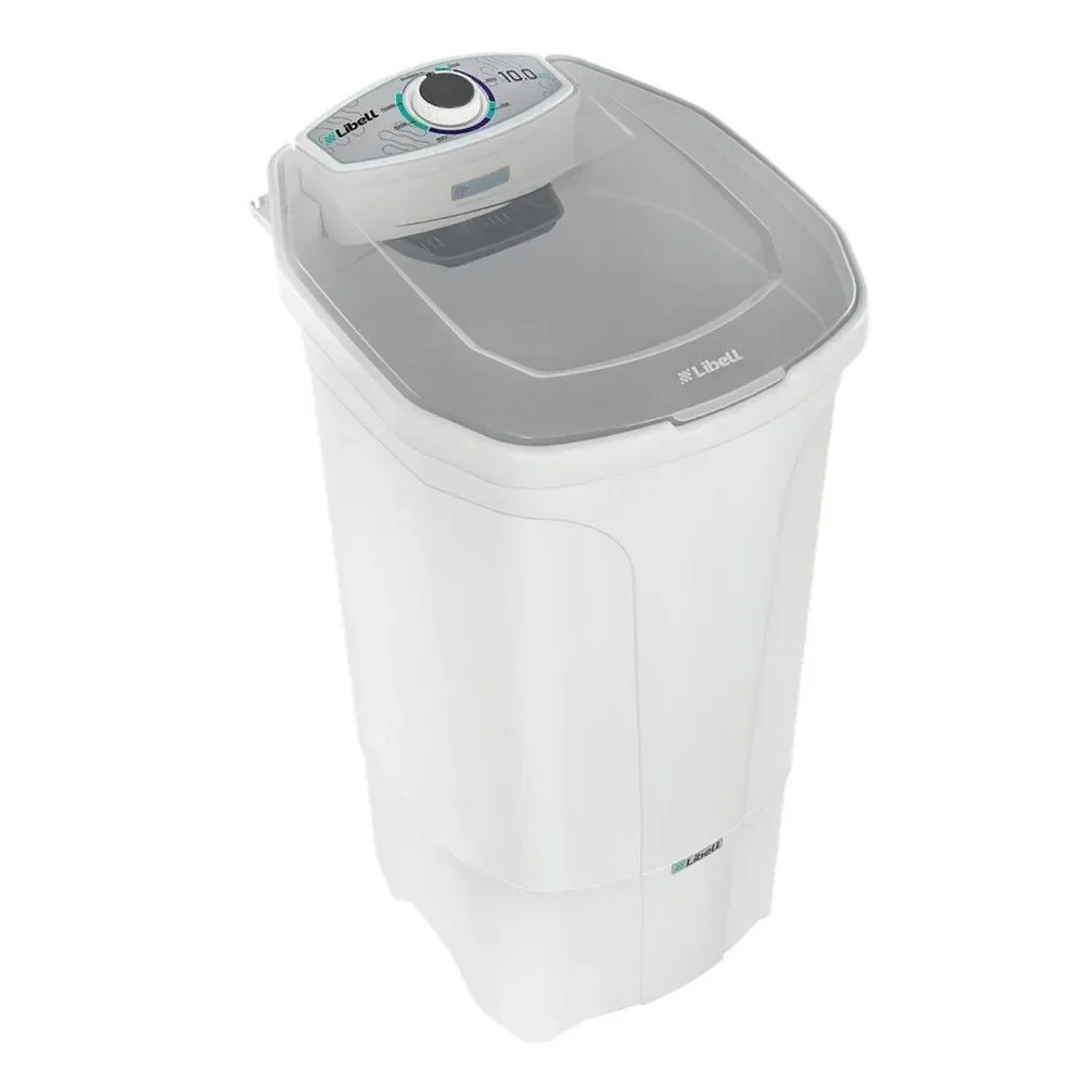Lavadora de Roupas Libell Lavadora Semiautomática 10kg com Reaproveitamento de Água Branco 220V
