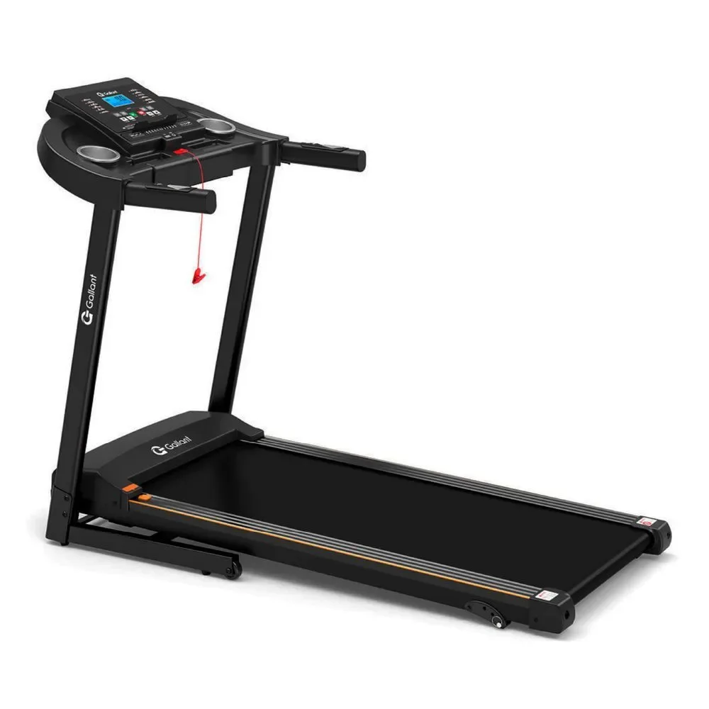 Esteira Ergométrica Eletrica Gallant Elite 2.5hp 14Km/h 3 Níveis de Inclinação 120Kg GEE12M25A