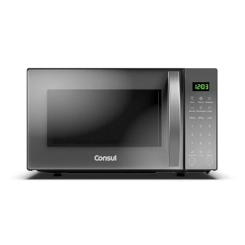 Micro-ondas de Embutir Consul CMS23AR 23L com Função Marmita Menu Fácil Limpeza Inox 220V