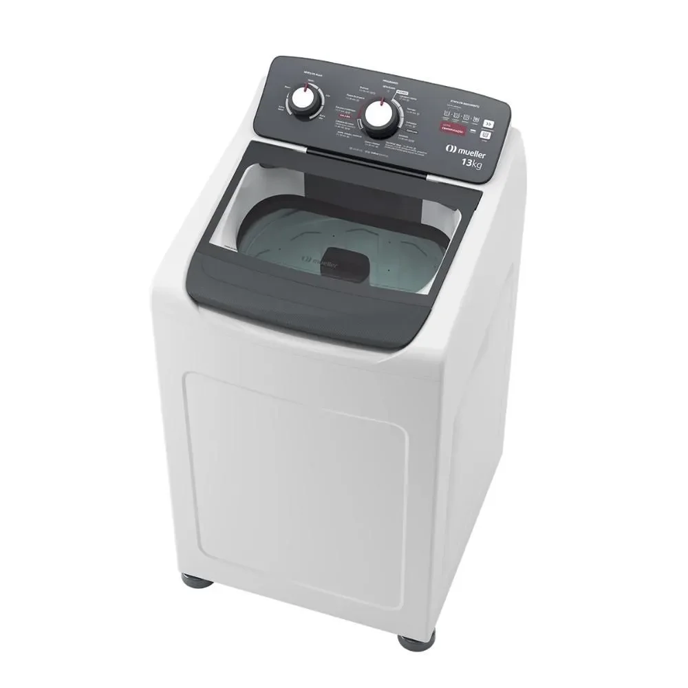 Lavadora Automática Mueller MLA13 13kg com Ultracentrifugação Ciclo Rápido Lava Edredom Branco 110V