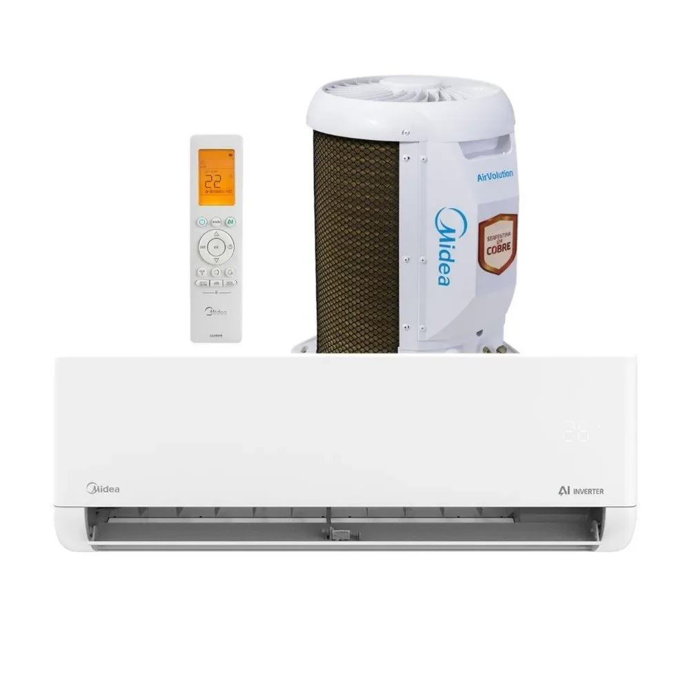 Ar Condicionado Split Midea Ai Airvolution Inverter 9000 BTUS Frio 220V 42EFVCB09M5