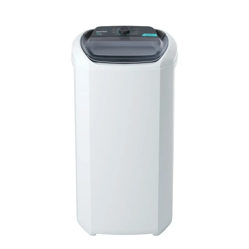 Lavadora de Roupas Wanke New Confort Lwbe100t3 10kg Semiautomática com 8 Programas Branco 110V