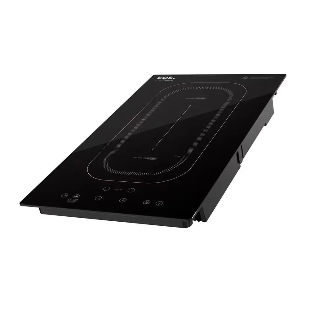 Fogão Cooktop de Indução EOS ECI02EPF 2 Bocas Vitrocerâmico com Painel Touch e Timer Preto 220V
