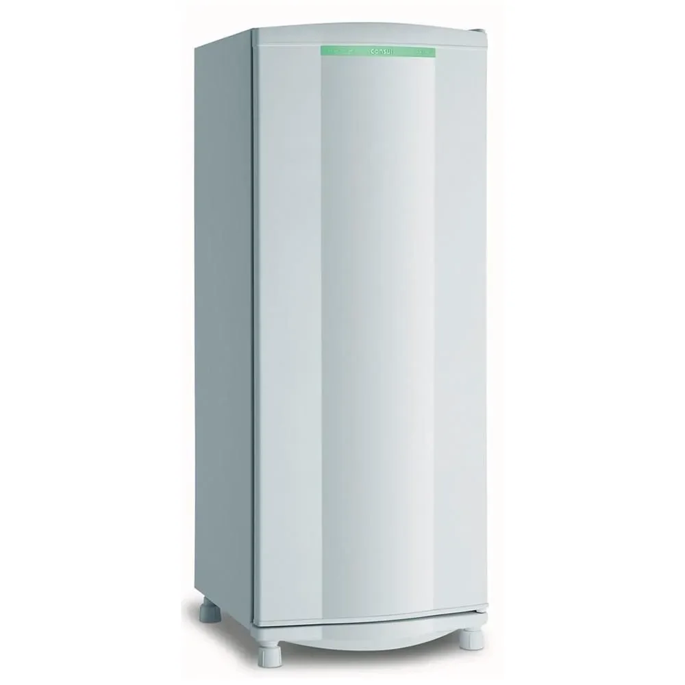 Geladeira Consul 1 Porta Degelo Seco 261L com Gavetão Hortifruti e Freezer 30L CRA30 Branco 110V