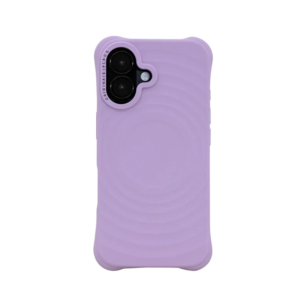 Capa i Phone 16 Originais i Place, Drop Lilás