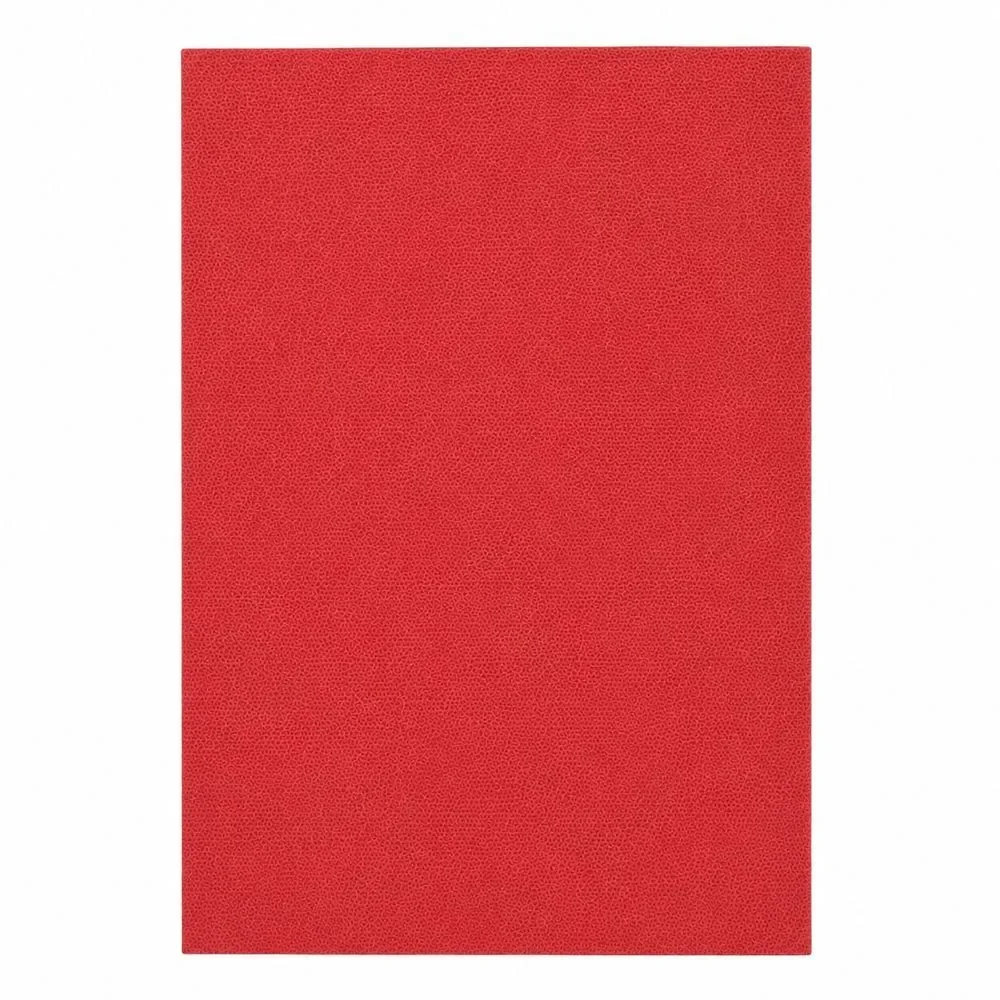 Tapete de Yoga Antiderrapante 10mm Super Grosso para Pilates e Exercícios Vermelho