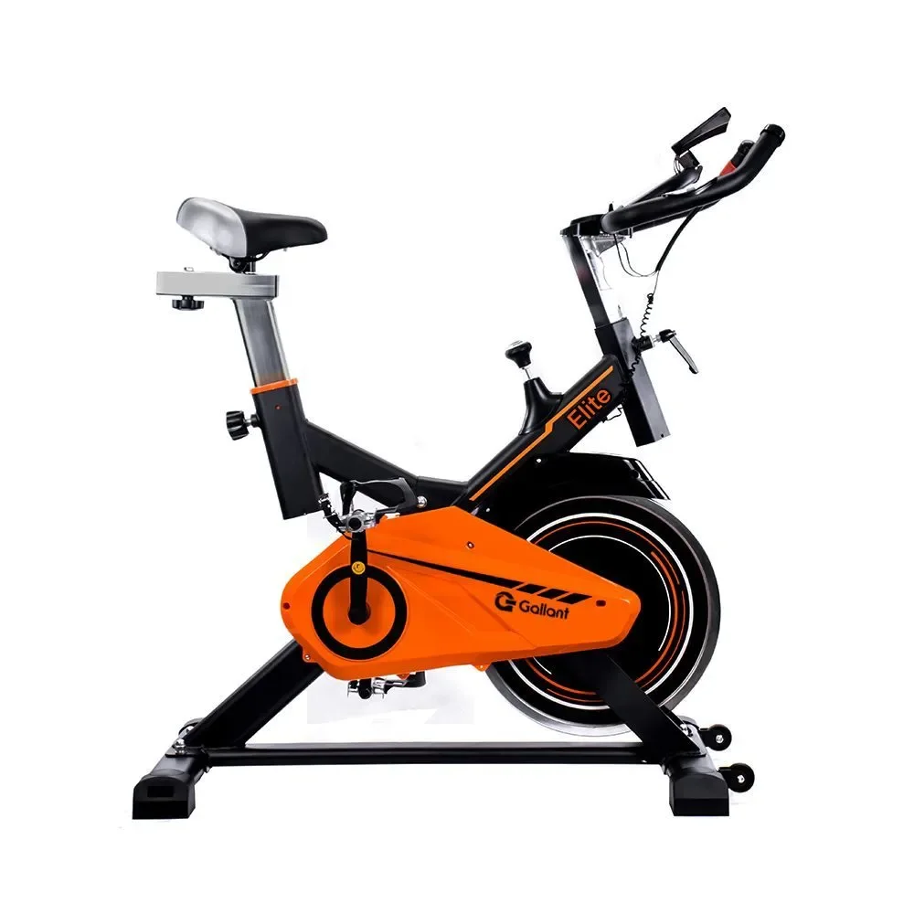 Bicicleta Ergométrica Spinning Gallant Elite Mecânica Ate 110kg Roda de Inercia 13kg (GSB13HBTA-PT)