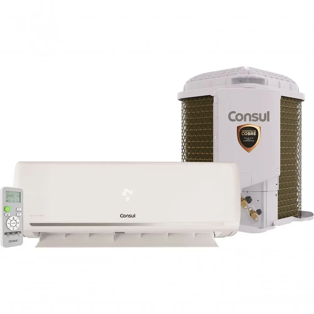 Ar Condicionado Split Consul Triple Inverter Cobre 9000 BTUS Frio Bivolt Branco CBK09DBXCJ