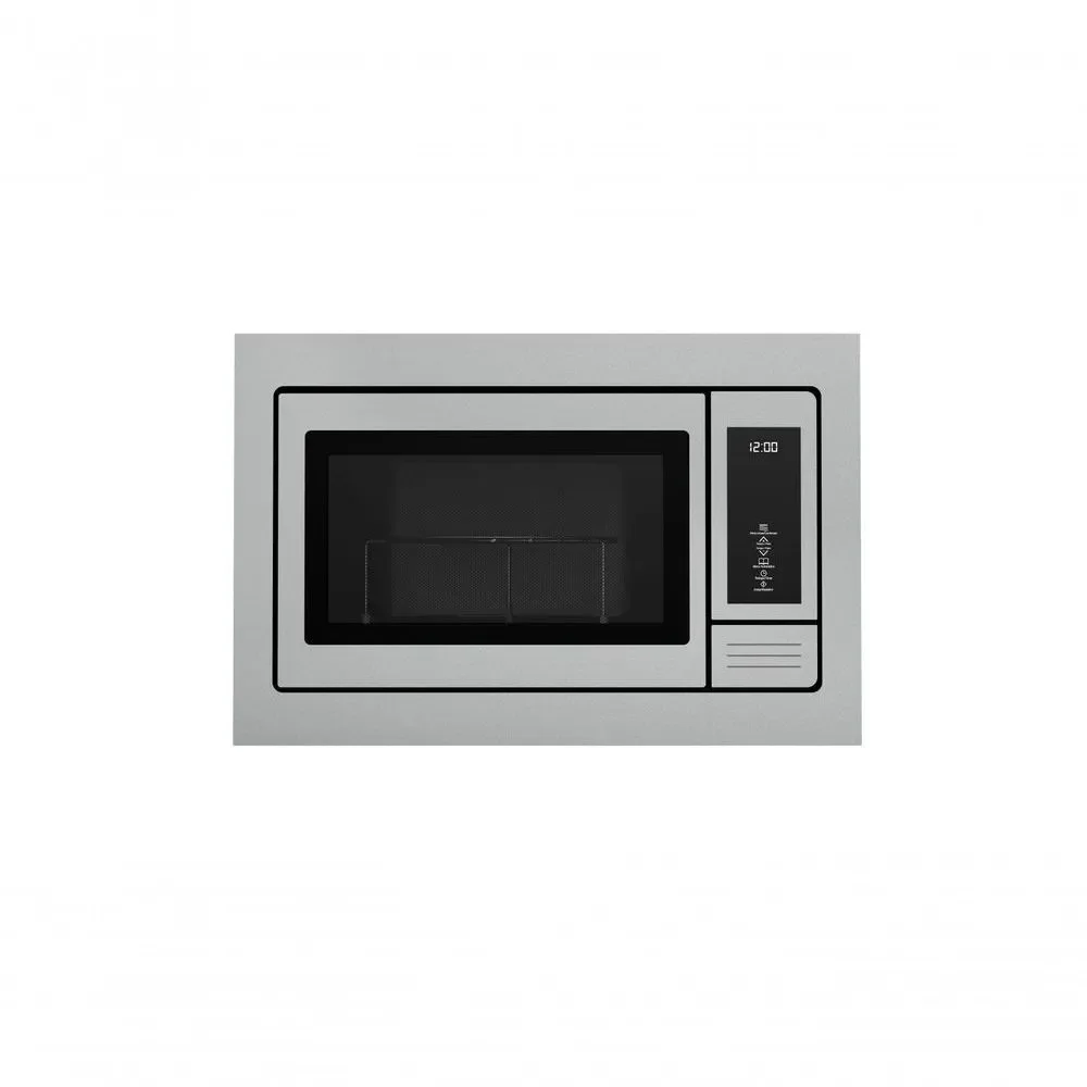 Micro-ondas de Embutir Debacco Zurique Steel Touch 25L com Grill e Painel Led Aço Inox 220V