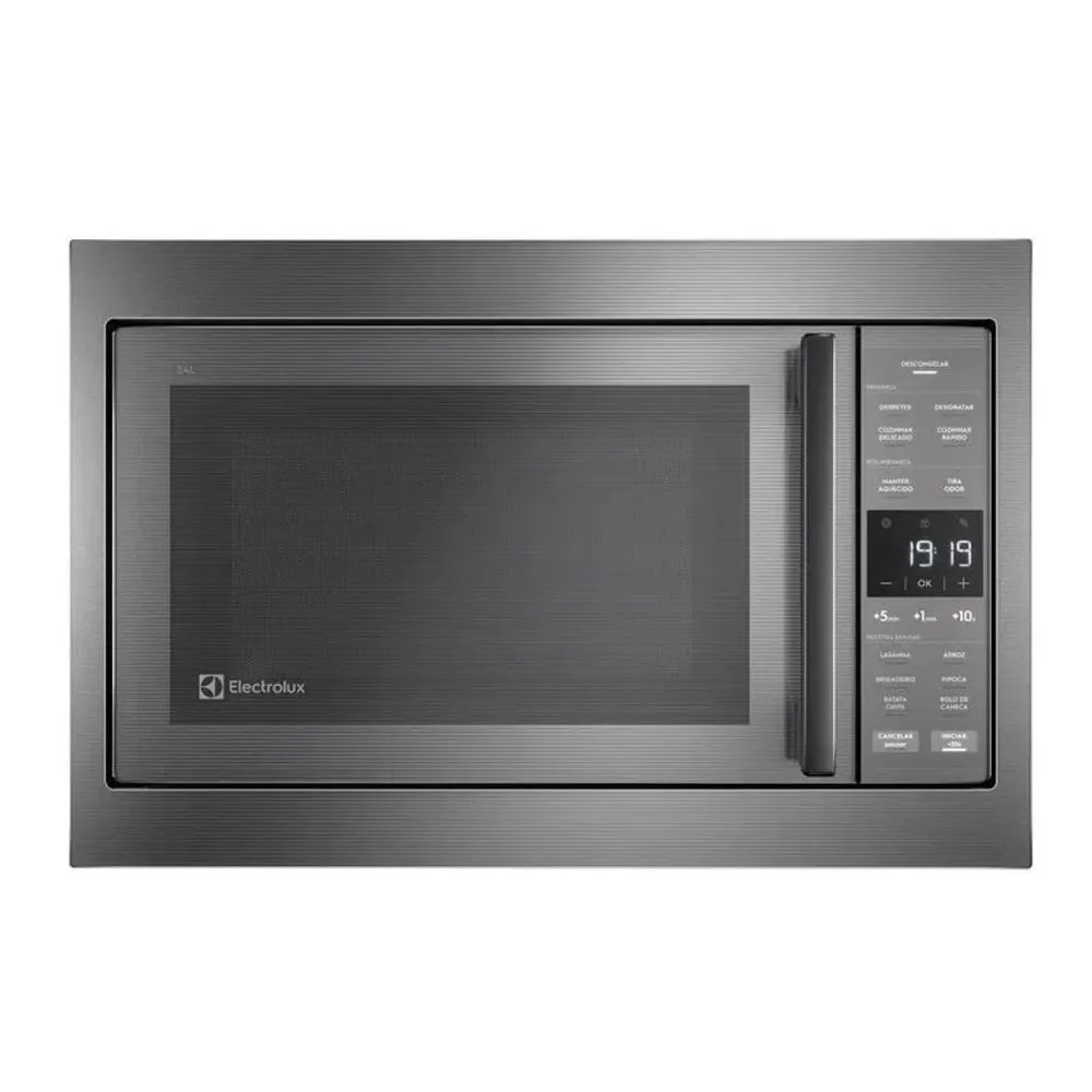 Micro-ondas de Embutir Electrolux ME3BC 34L Painel Touch com Função Eco Cinza 110V
