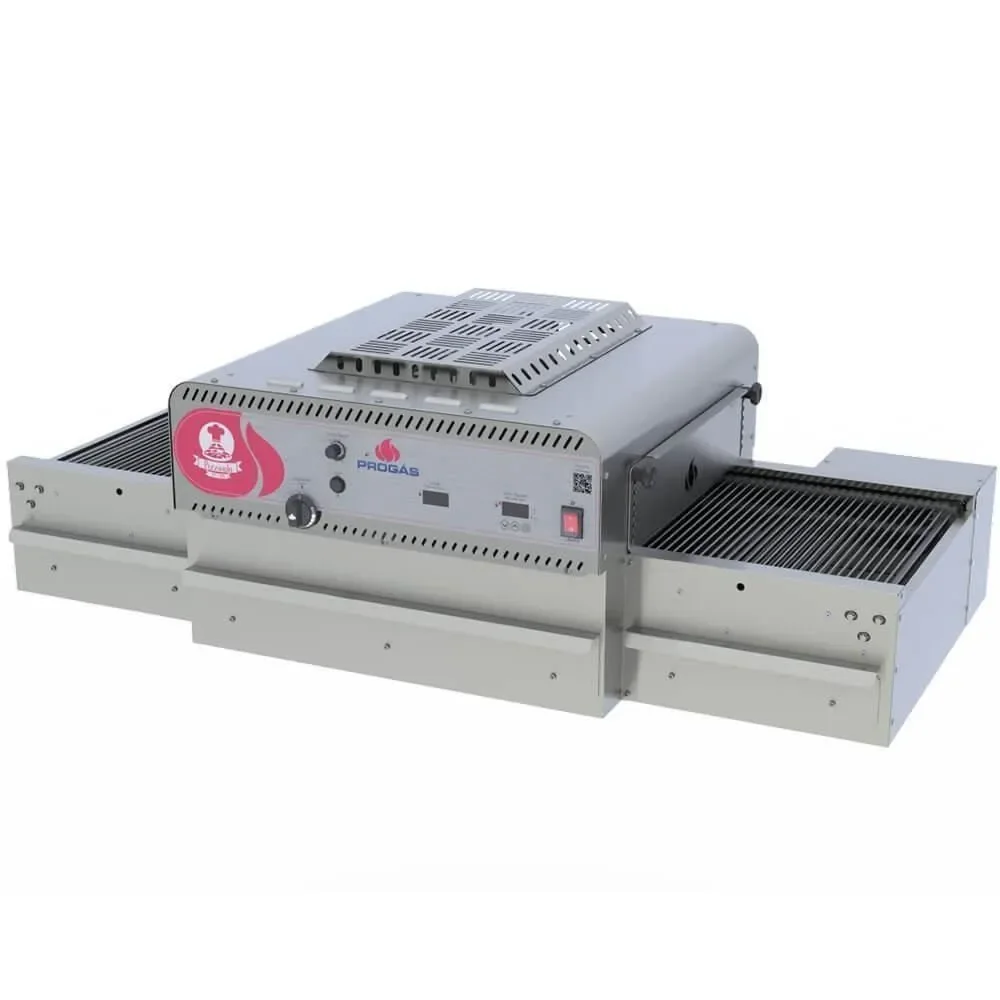 Forno Esteira Progás Para Pizza A Gás Baixa Pressão Prfe-400 G2 220V Monofasico