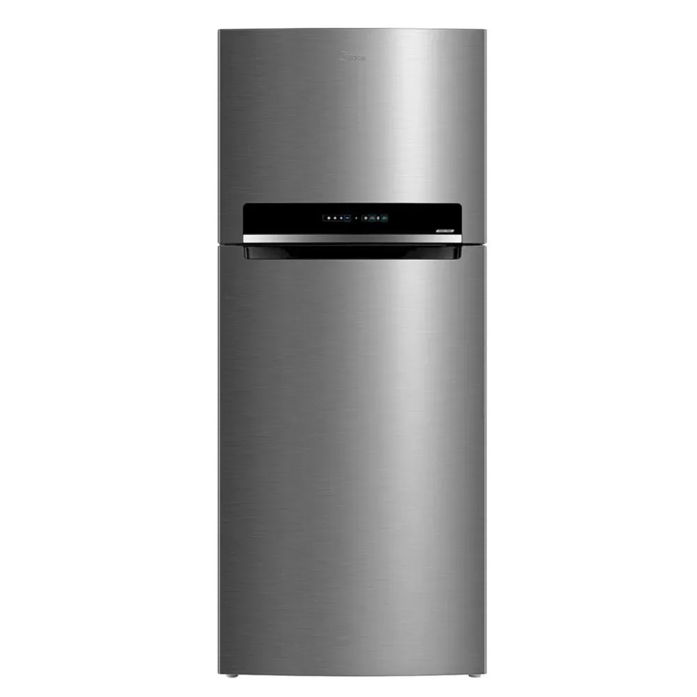 Geladeira Midea Duplex Frost Free Inverter 473L com Freezer 128L Painel Digital Externo MD-RT611EVD463 Inox Bivolt