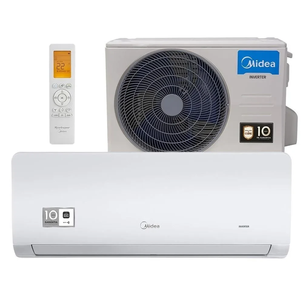 Ar Condicionado Split Springer Midea Hi Wall Xtreme Save Connect 30.000 Btu/h Quente E Frio 220V