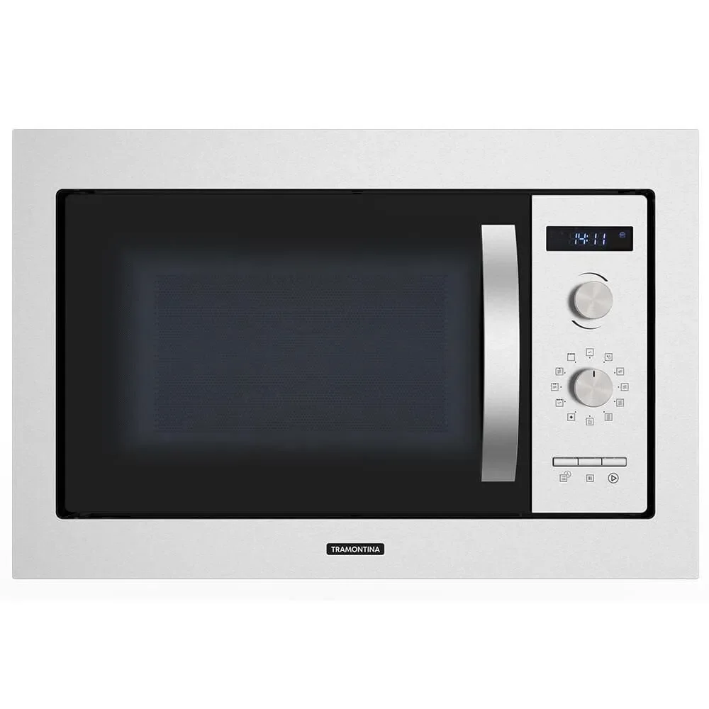 Micro-ondas de Embutir Tramontina 94880006 25L 1500W 8 Funções Inox 220V