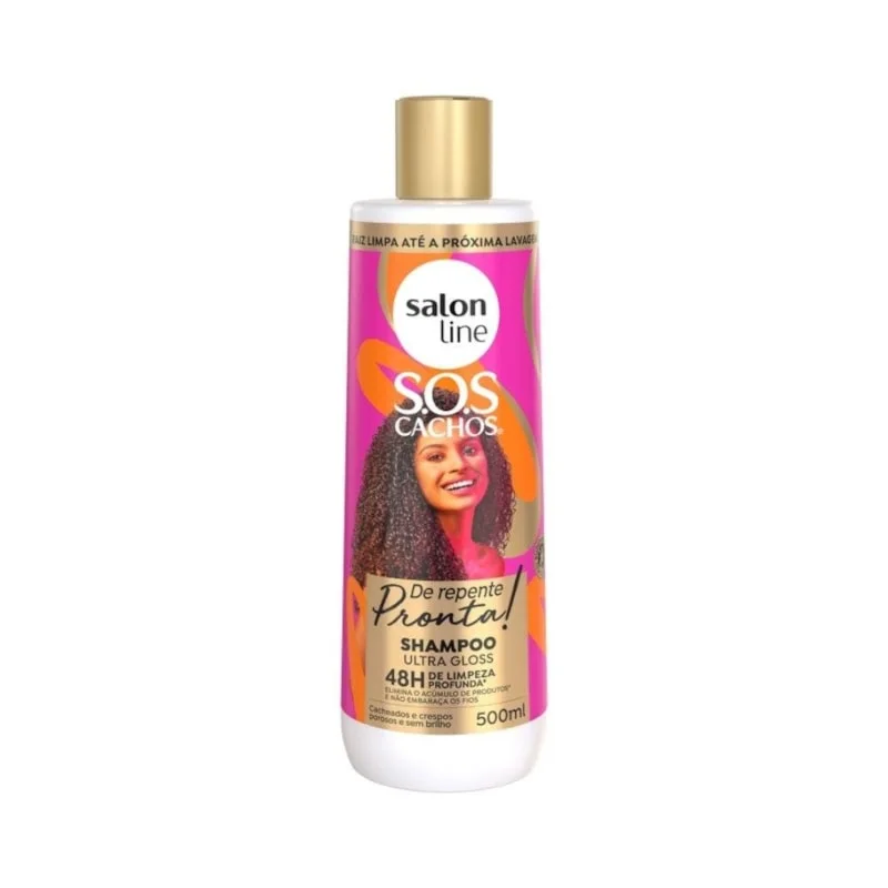 Shampoo Salon Line Sos Ultra Gloss De Repente Pronta 500ml