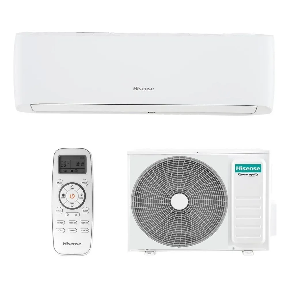 Ar Condicionado Split Hi Wall Hisense Eco Plus Inverter 22000 BTUS Frio 220V AS-22TW2RXTCK00