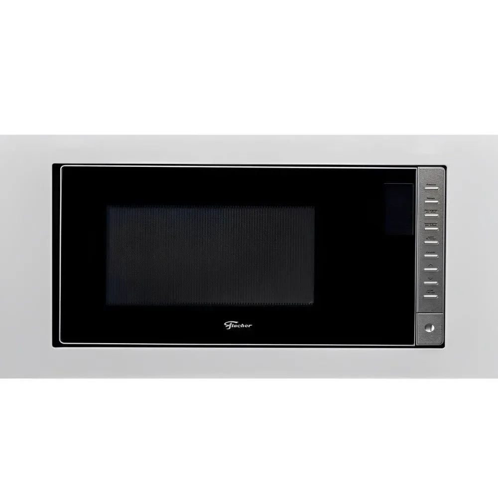 Micro-ondas de Embutir Fischer Fit Line 25L com Painel Digital e Trava de Segurança Branco 220V