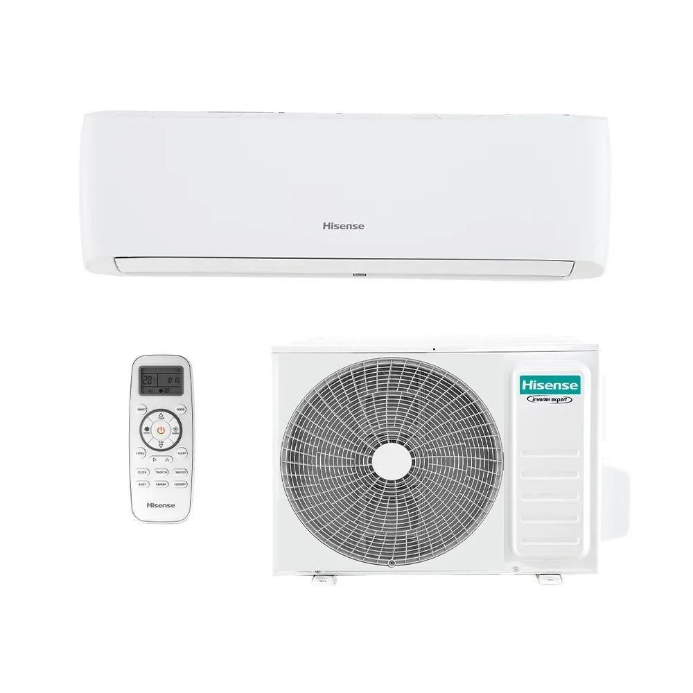 Ar Condicionado Split Hi Wall Hisense Inverter Eco Plus 9000 BTUS Frio 220V Branco R-32 AS-09TW2RLRCK00E