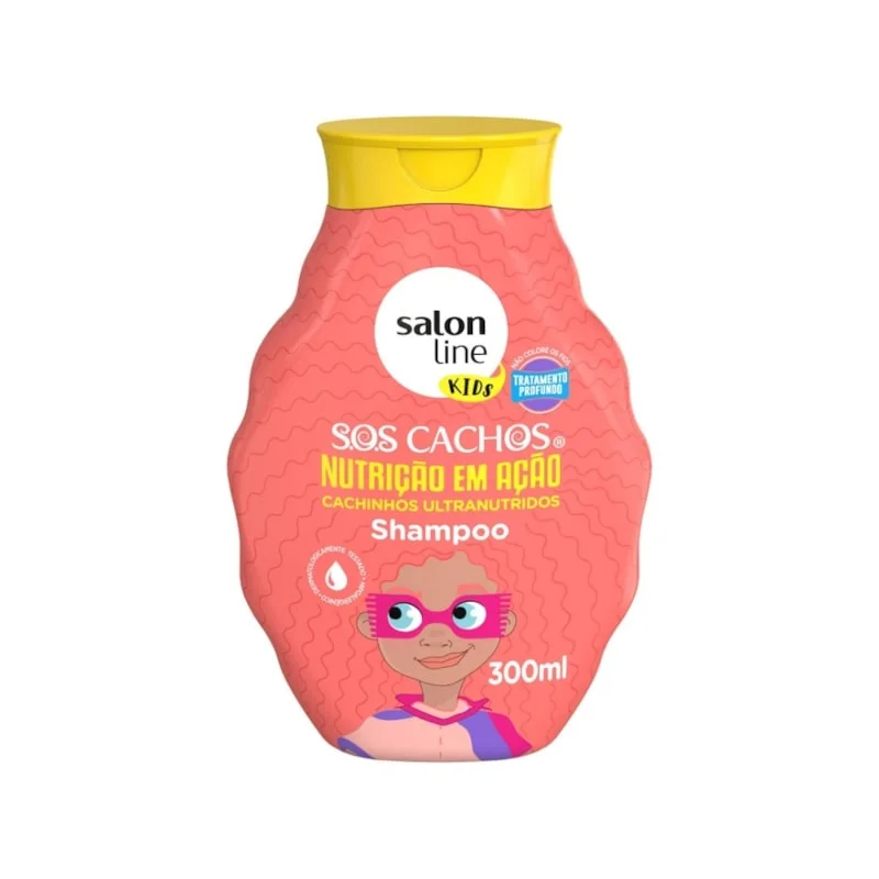 Shampoo Salon Line SOS Cachos Kids Nutrição em Ação 300ml
