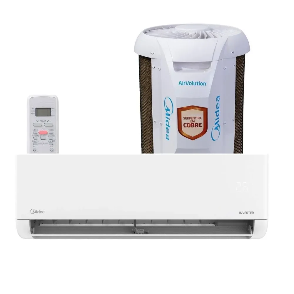 Ar Condicionado Split Inverter Midea Lite 22000 BTUs Frio 220V 38TBVCA22M5