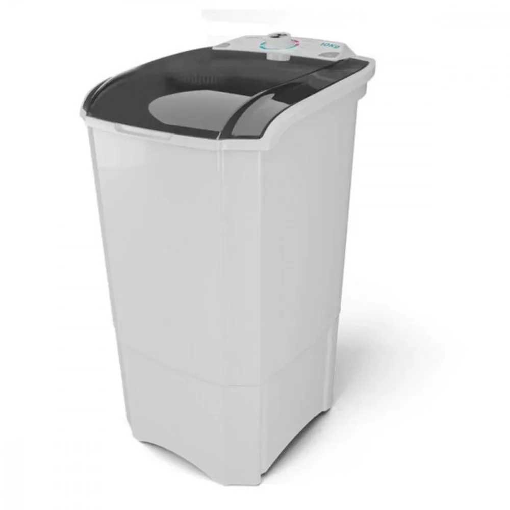 Máquina de Lavar Roupas Semiautomática Britânia BLR03 10kg com 7 Programas Branco 110V