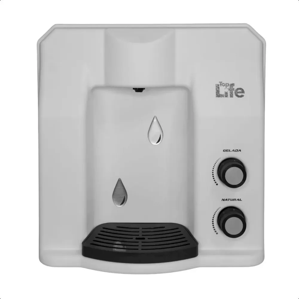 Filtro de Bancada Top Life Purificador Flex HE Alcalina Ionizada Gelada Branco 110V