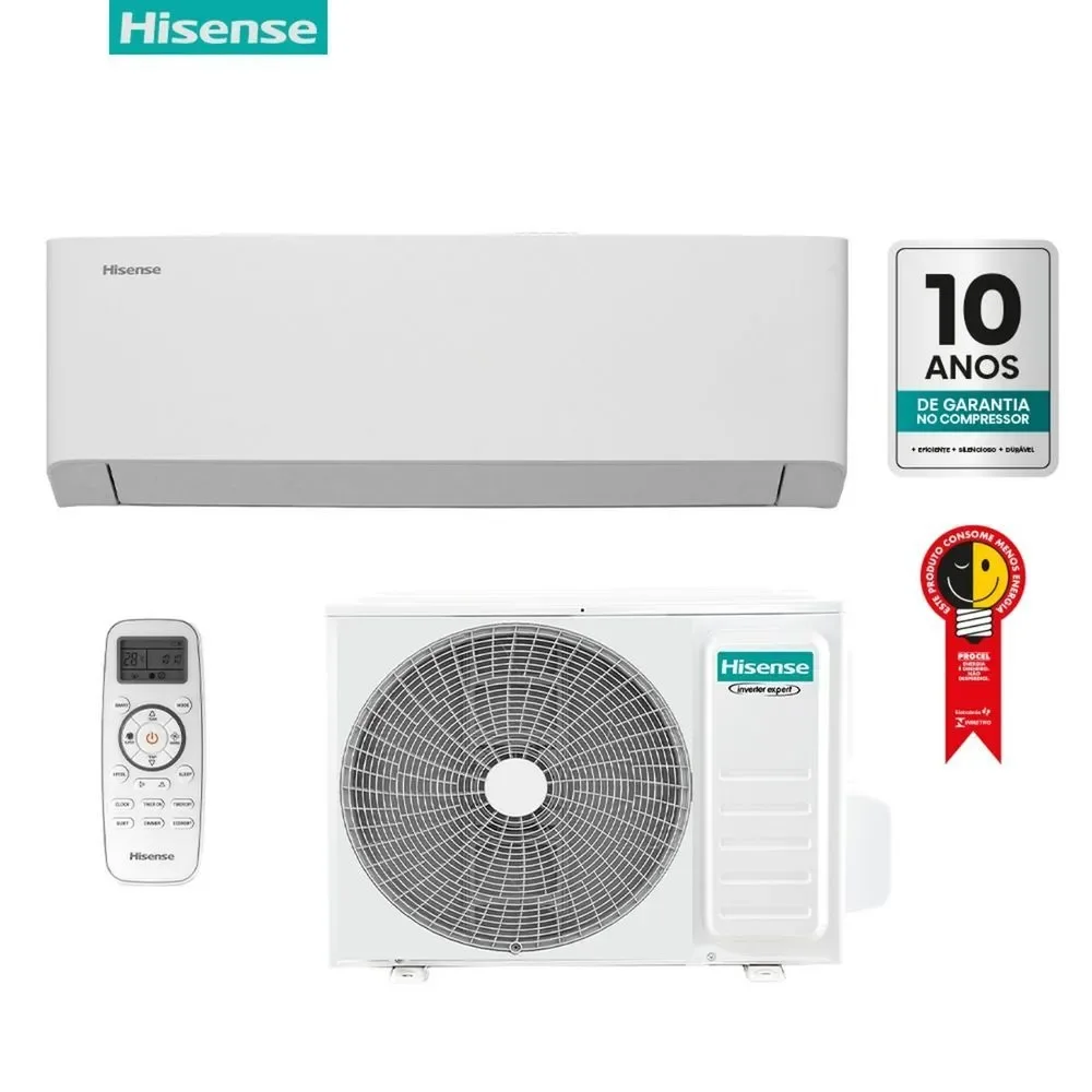 Ar Condicionado Split Hisense Inverter 30000 BTUS Frio 220V AS-30TW2RKZHB00