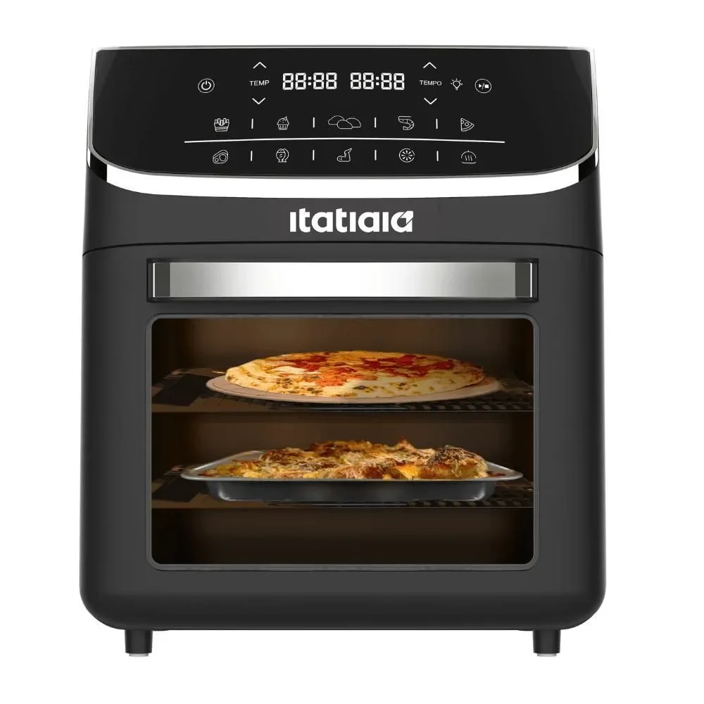 Fritadeira Air Fryer Itatiaia AFITA1004 12L 1900W Multifunção com Cesto Removível e Grelha 110V
