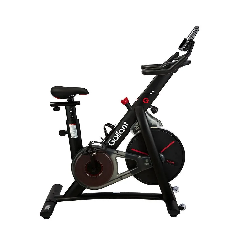 Bicicleta Ergométrica Spinning Gallant Connect Max Magnética Ate 120kg Roda De Inércia 7,5kg (GSB07HMGB-PT)