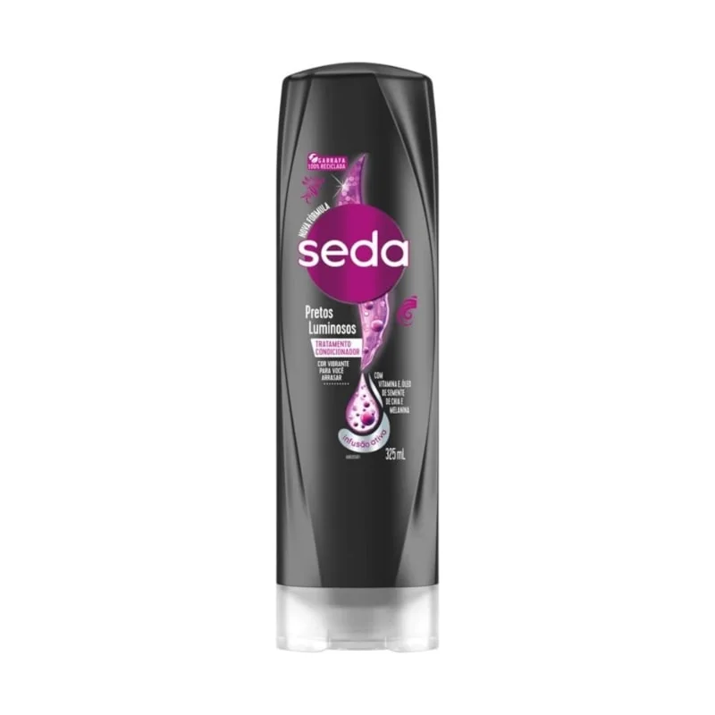 Condicionador Seda Pretos Luminosos 325Ml