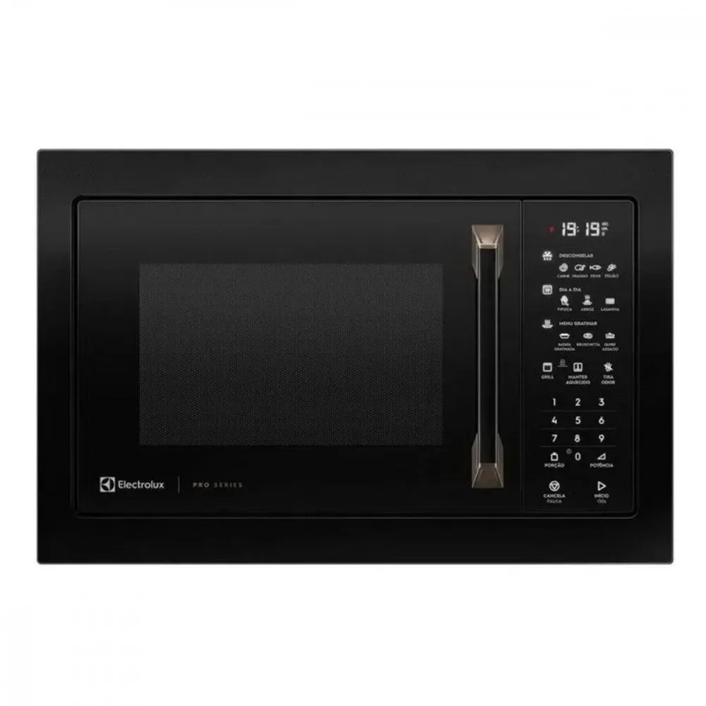 Micro-ondas de Embutir Electrolux Pro Series MV43T 34L com Grill Painel Touch Preto 110V