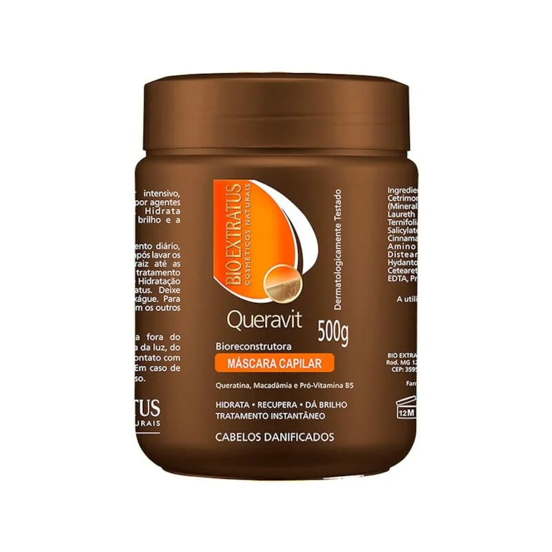 Máscara De Tratamento Bio Extratus Bioreconstrutora 500g