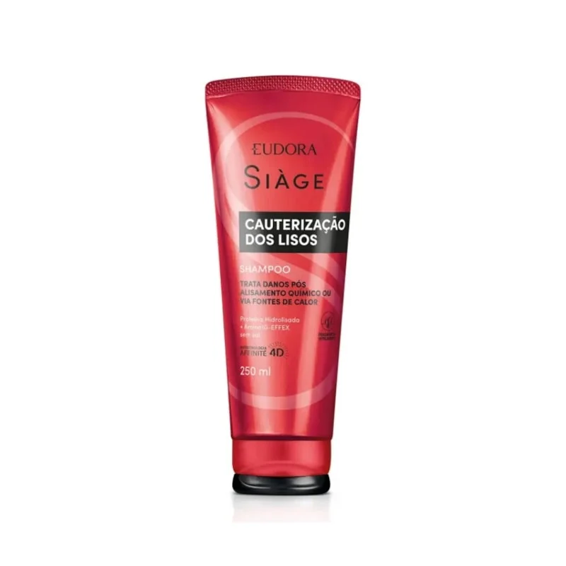 Shampoo Siàge Eudora Cauterização dos Lisos 250ml