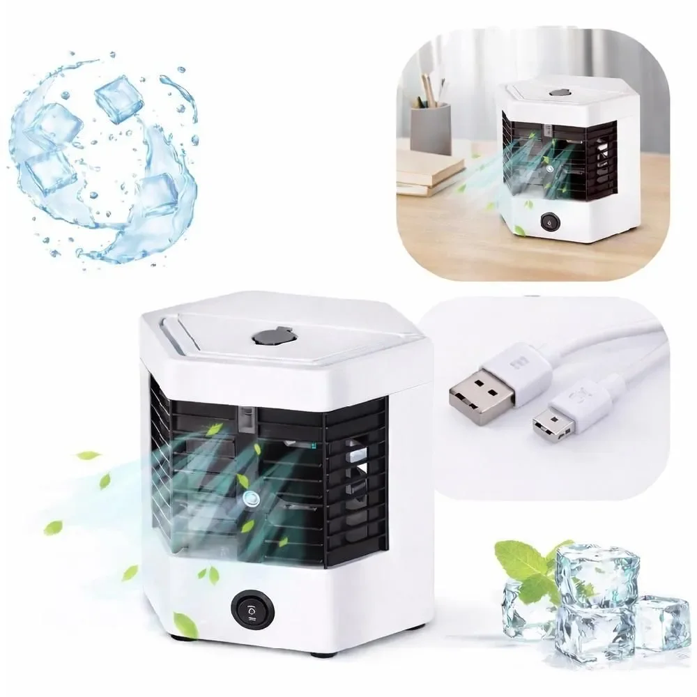 Mini Ar Condicionado Yeet com Resfriamento Evaporativo e Umidificador 360ML 5V 220V PRP-004
