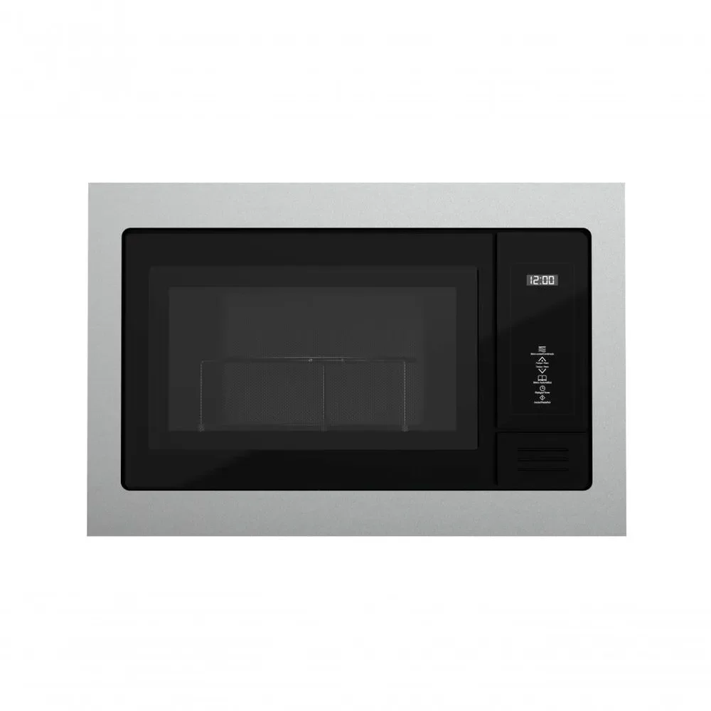 Micro-ondas de Embutir Debacco Zurique Glass Touch Inox com 11 Funções Grill Combinado e Trava de Segurança