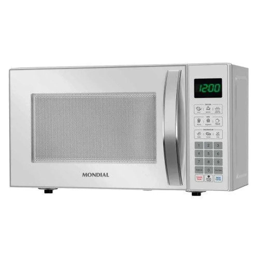 Micro-ondas Mondial MO-01-21-W 21L 1200W Funções Descongelar e Manter Aquecido Branco 110V