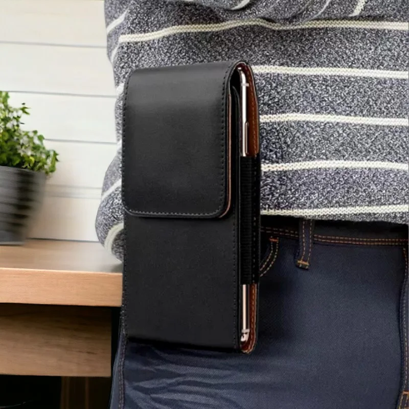 Capa de Celular com Suporte Para Cinto 5.0 /6.5/ e 6.8 Polegadas Modelos Variados Suporte Para Celular