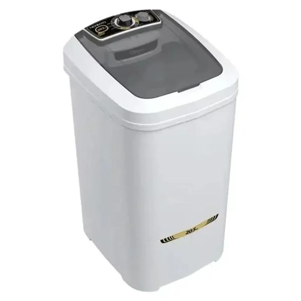 Lavadora Semiautomática Newmaq Plus 20,5kg Branca com Agitador Central 220V