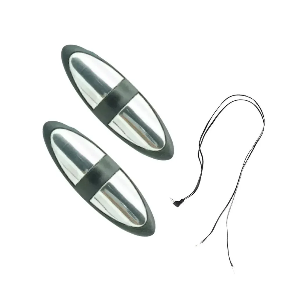 Sensor de Batimento Cardíaco SU-CONTR com Conector P2 Preto Leva Pra Casa 2 Sensores e Cabo P2