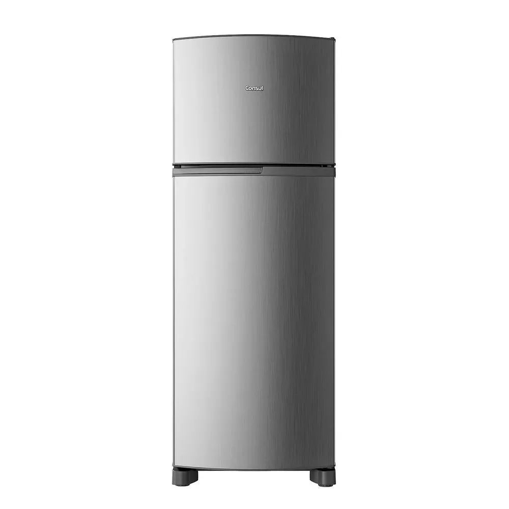 Geladeira Consul Duplex Frost Free com Painel Digital 333L Freezer Espaçoso CRM40MK Inox