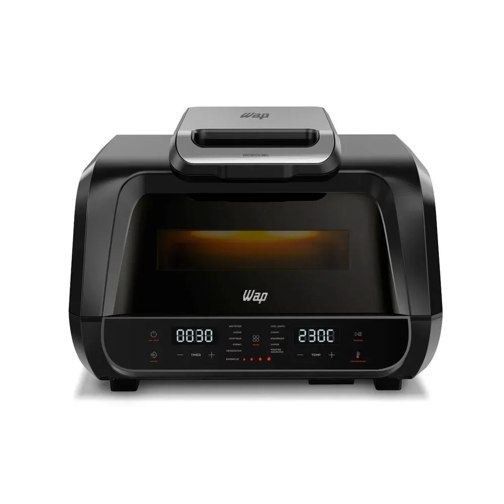 Fritadeira Elétrica Wap Barbecue Smoker Digital 10L