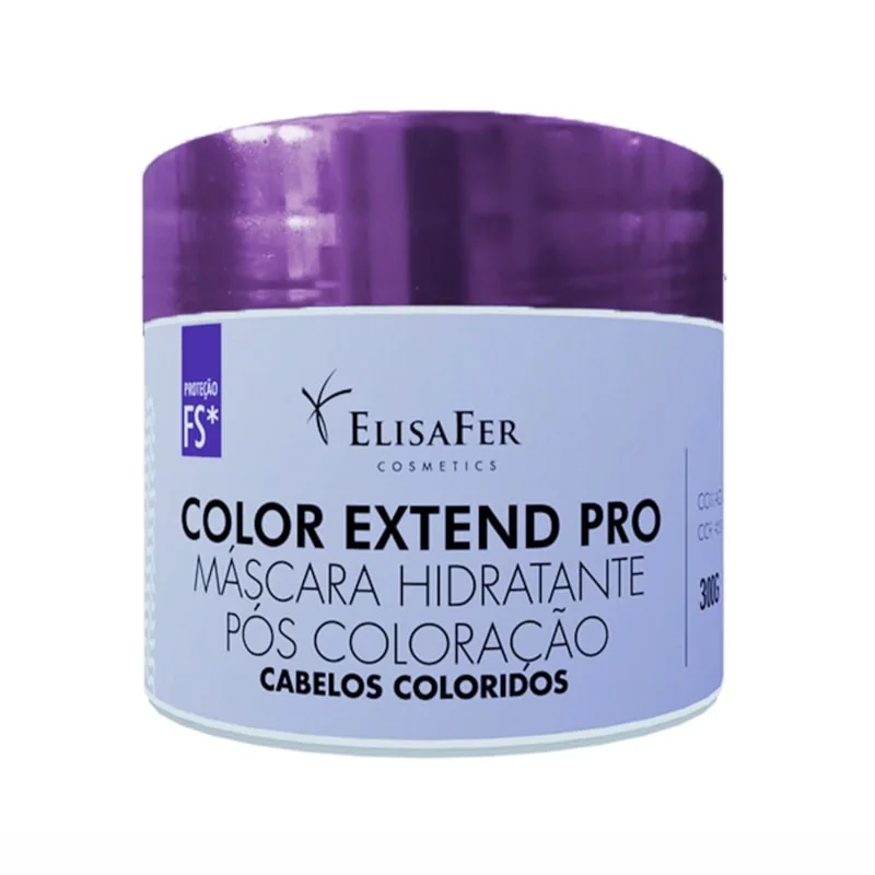 Máscara De Tratamento Elisafer Color Extend Pro 300g