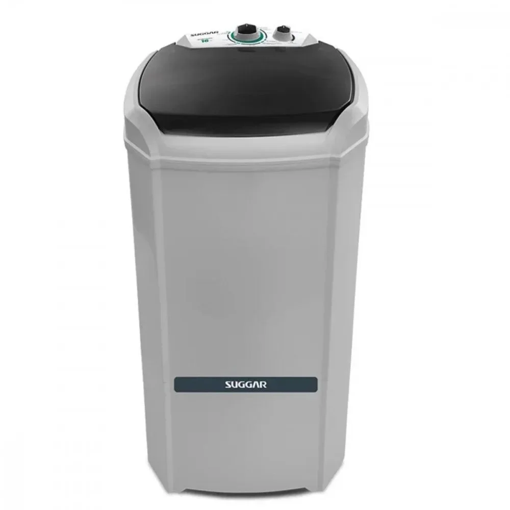 Lavadora de Roupas Suggar Lavamatic LC16 PB 16kg Tanquinho com Lava Edredom Branco 220V