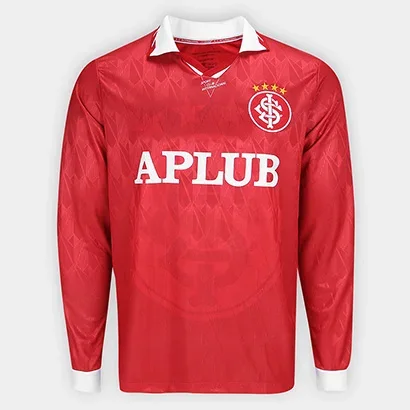 Camisa Manga Longa Internacional Retrô 1996 Masculina - Masculino