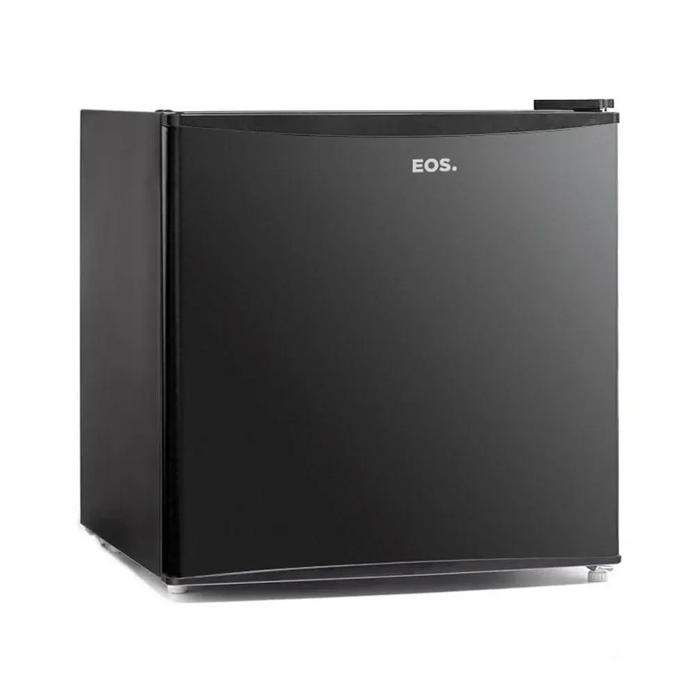 Frigobar Mini Refrigerador Doméstico EOS Ice Compact EFB50P 47L Classe a Click Defrost Preto 110V