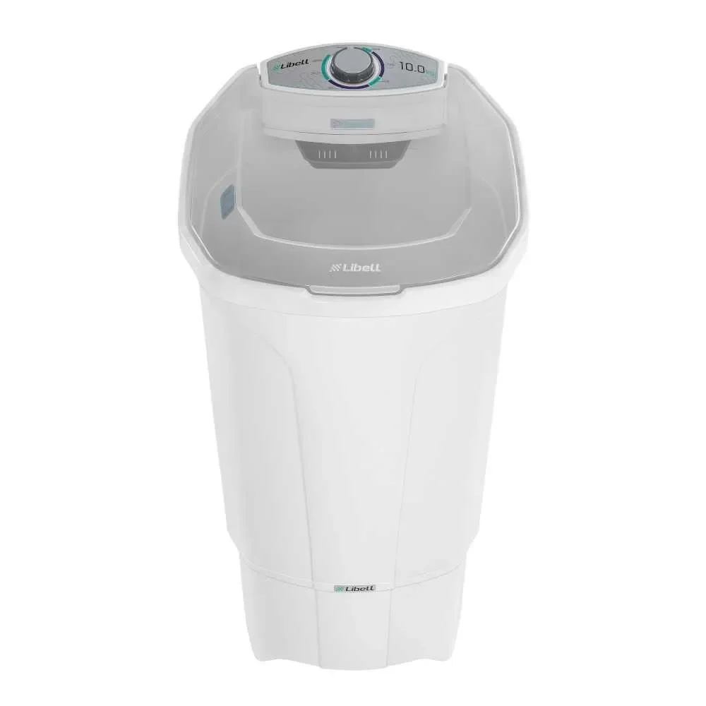 Máquina de Lavar Roupas Libell 10kg Semiautomática com 5 Programas Dispenser e Filtro Branco 220V