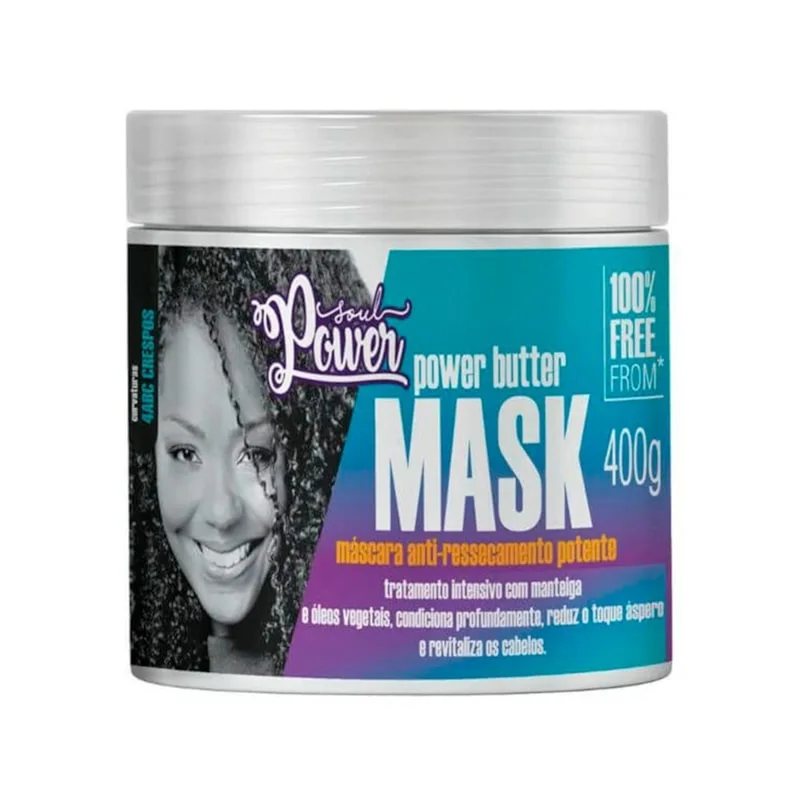 Máscara De Tratamento Soul Power Antiressecamento Power Butter Mask 40